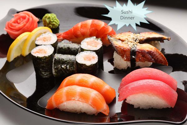 Shiso Sushi - snow roll and crab salad