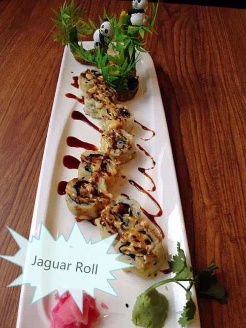 Shiso Sushi - seaweed salad and pickled ginger